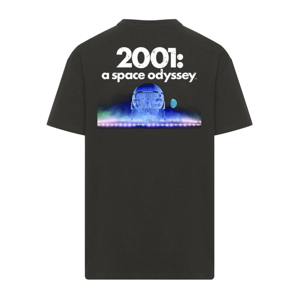 Merchcode A Space Odyssey - Astronaut Oversize Tshirt Homme - Noir